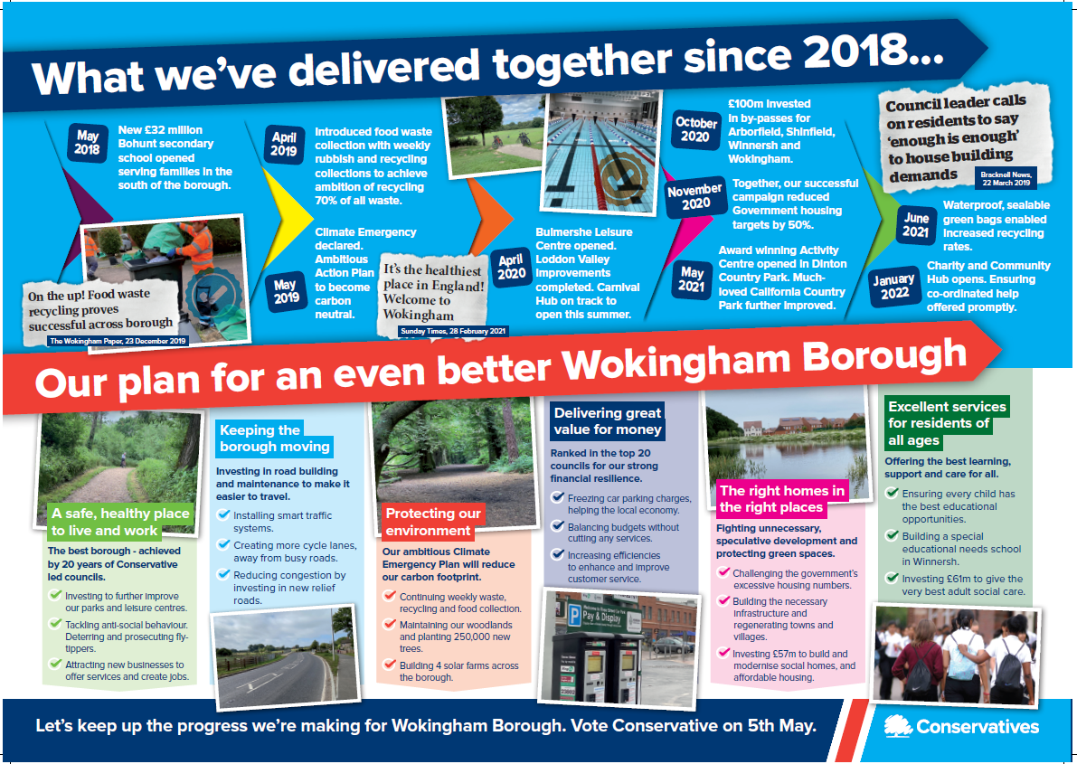 Wokingham Borough Council Election Pledge